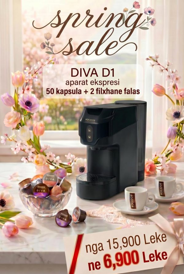 D1® Ekspres Diva + 50 Kapsula Falas + 2 Filxhan FALAS