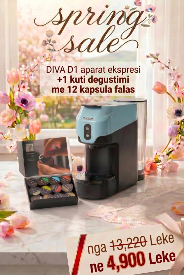 Aparat Ekspresi Diva D1 + 12 kapsula Falas